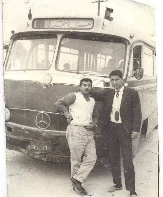 باص في غزة في الستينات