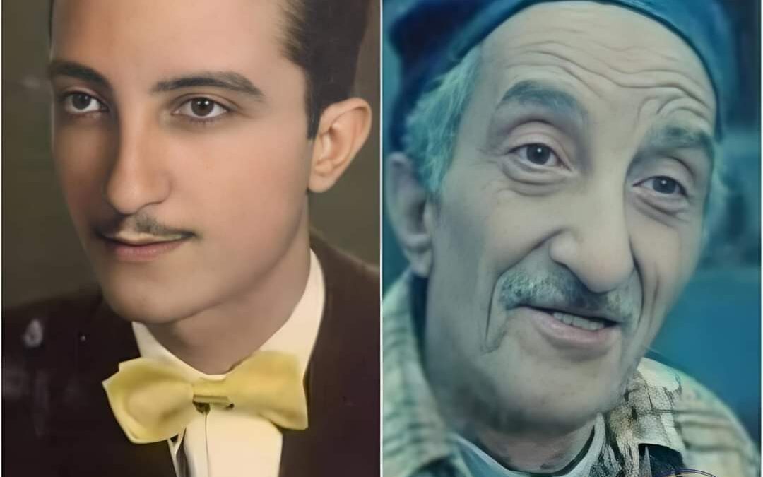 الفنان الراحل احمد سامي عبد الله وصوره نادره في شبابه والذي لقب بعجوز السينما المصريه