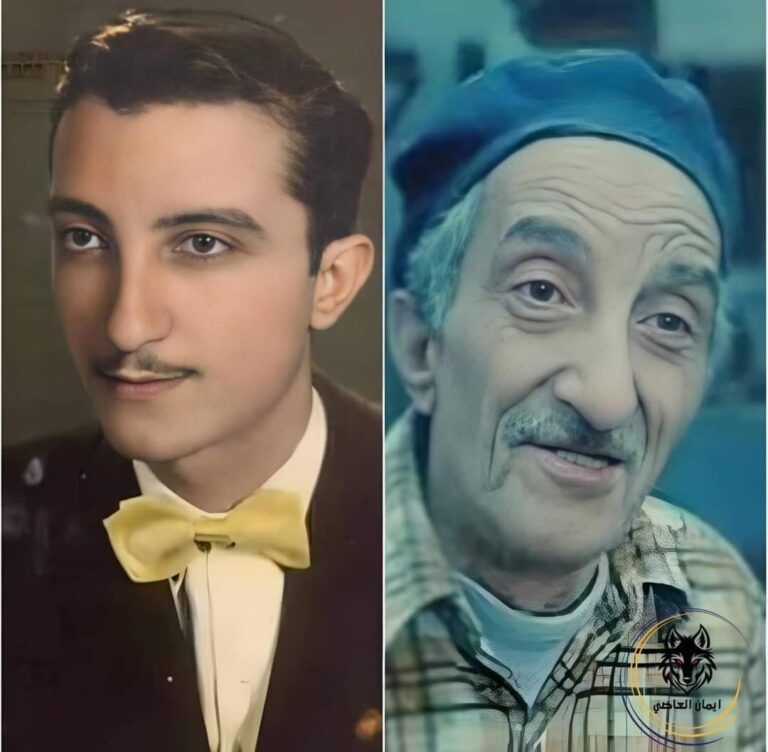 الفنان الراحل احمد سامي عبد الله وصوره نادره في شبابه والذي لقب بعجوز السينما المصريه