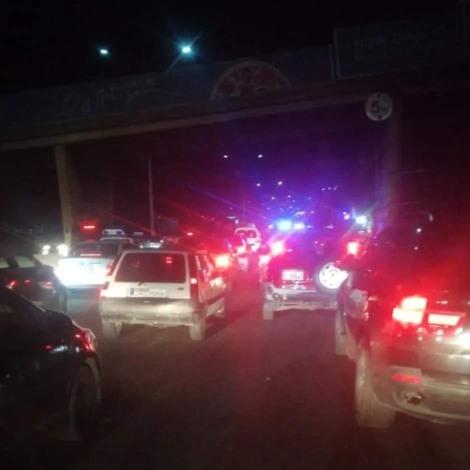 حادث صدم على اتوستراد بيروت الدولي
