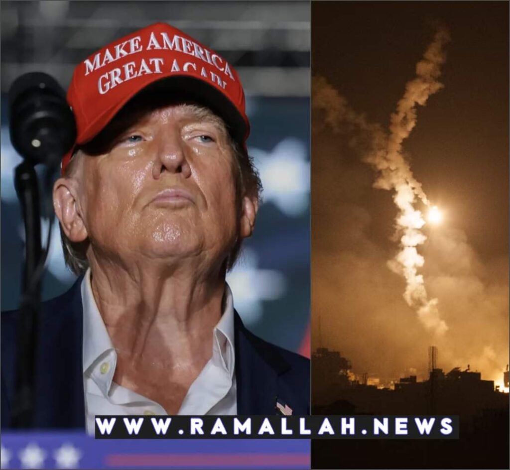 الرئيس ترامب: “سوف أنهي الحرب في غزة الناجمة عن