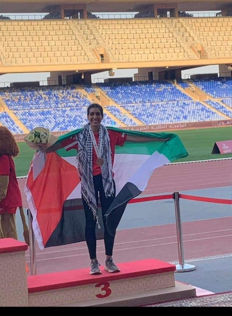 العداءة ليلى المصري تمثل فلسطين في دورة الألعاب الأولمبية (باريس 2024)