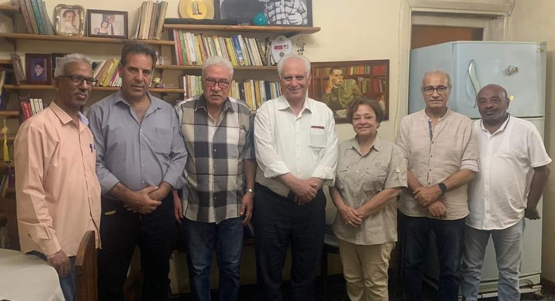 لقاء قيادي بين الحزب الشيوعي المصري وحزب الشعب الفلسطيني