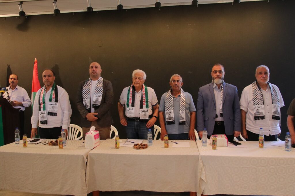 حملة لبنانية فلسطينية رياضيةللضغط على اللجنة الاولمبية لتعليق مشاركة الكيان الاسرائيلي في الالعاب الاولمبية
