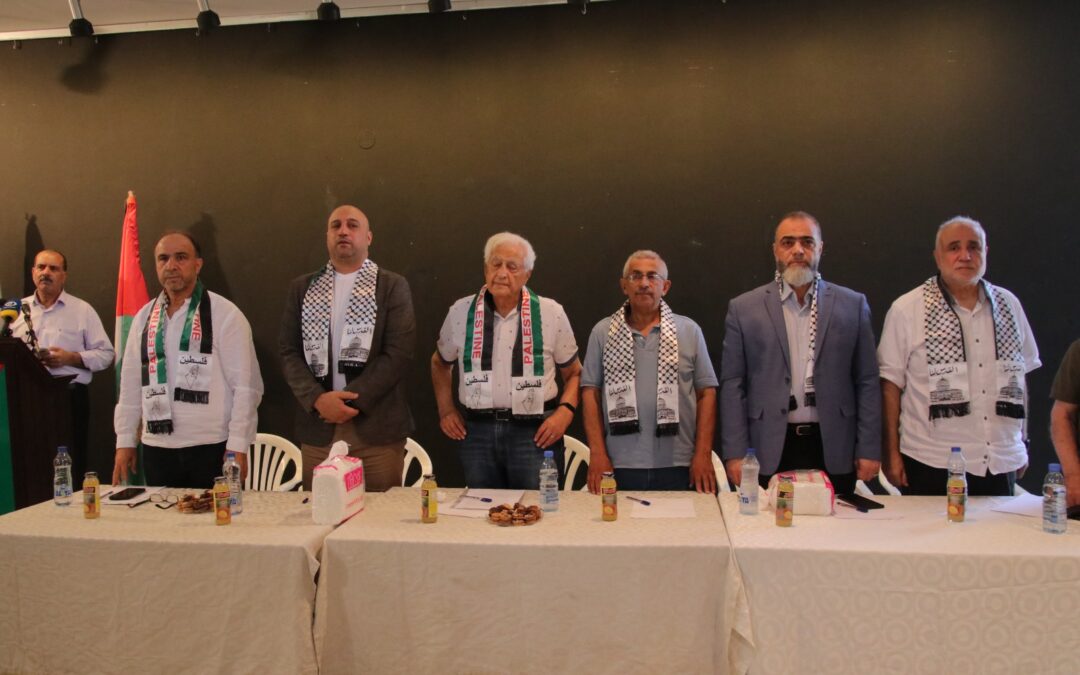 حملة لبنانية فلسطينية رياضيةللضغط على اللجنة الاولمبية لتعليق مشاركة الكيان الاسرائيلي في الالعاب الاولمبية