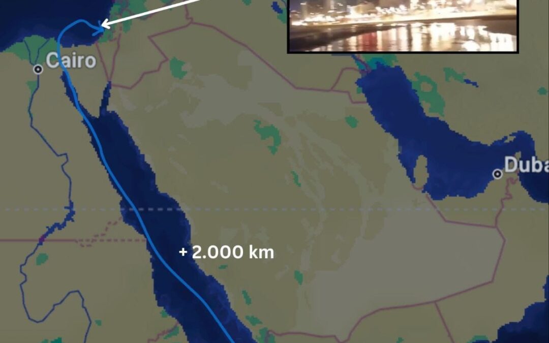 طائرة “يافا” قطعت 2000 كيلو متر، وضربت قلب “تل أبيب”..