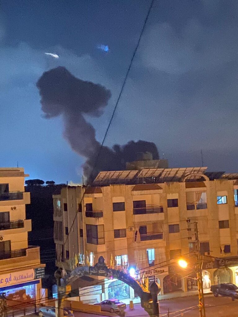 ثلاث صواريخ استهدفت بلدة العباسية