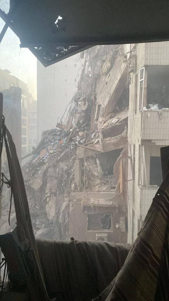 انتشال ٦ جرحى الذيم سقطوا بالغارة الاسرائيلية
