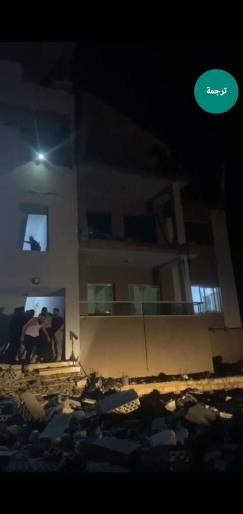 عاجل 3 اصابات طفيفة في برعشيت