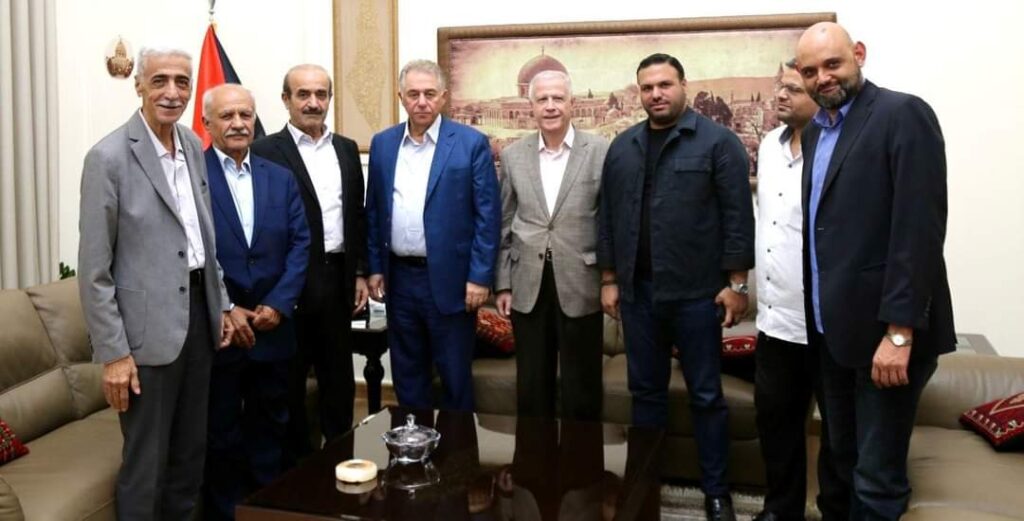 السفير دبور يستقبل رئيس المؤتمر الشعبي اللبناني كمال حديد على رأس وفد  بيروت 24-9-