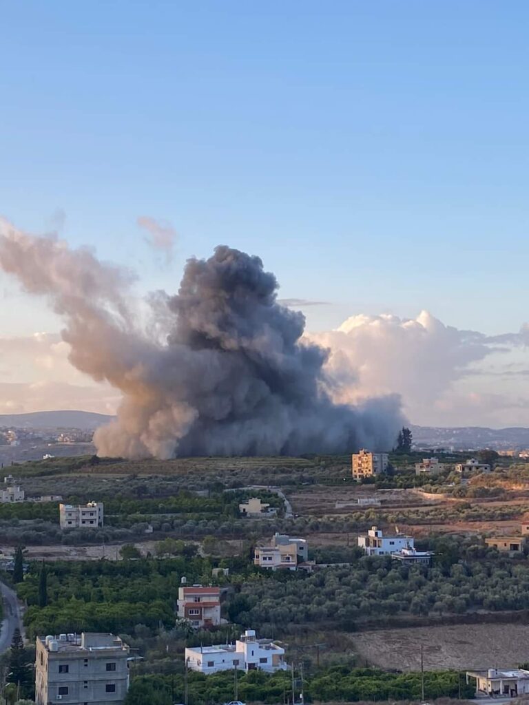 غارة عنيفة تستهدف الجنوب والبقاع واقليم الخروج