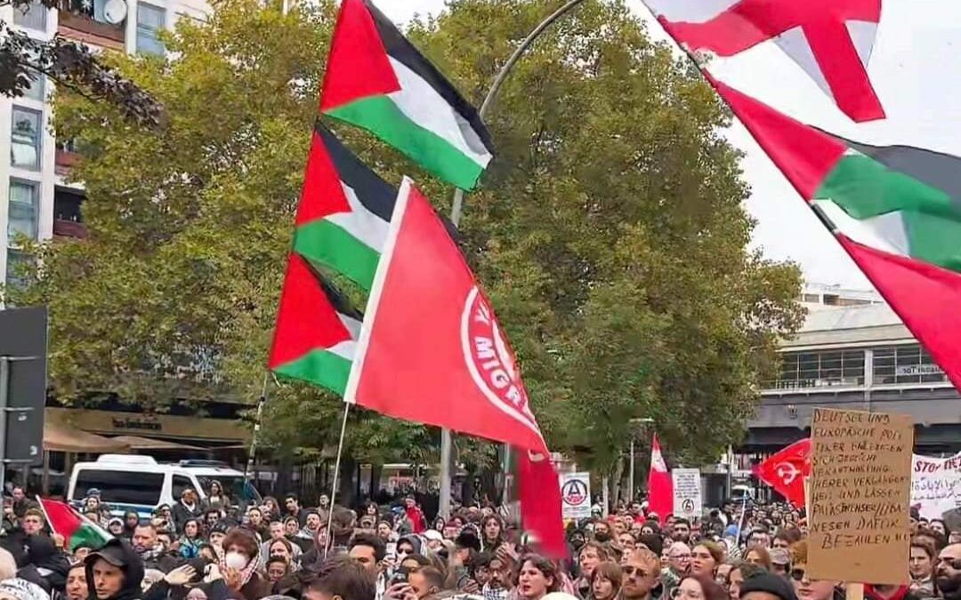 مظاهرة حاشدة في العاصمة الألمانية برلين