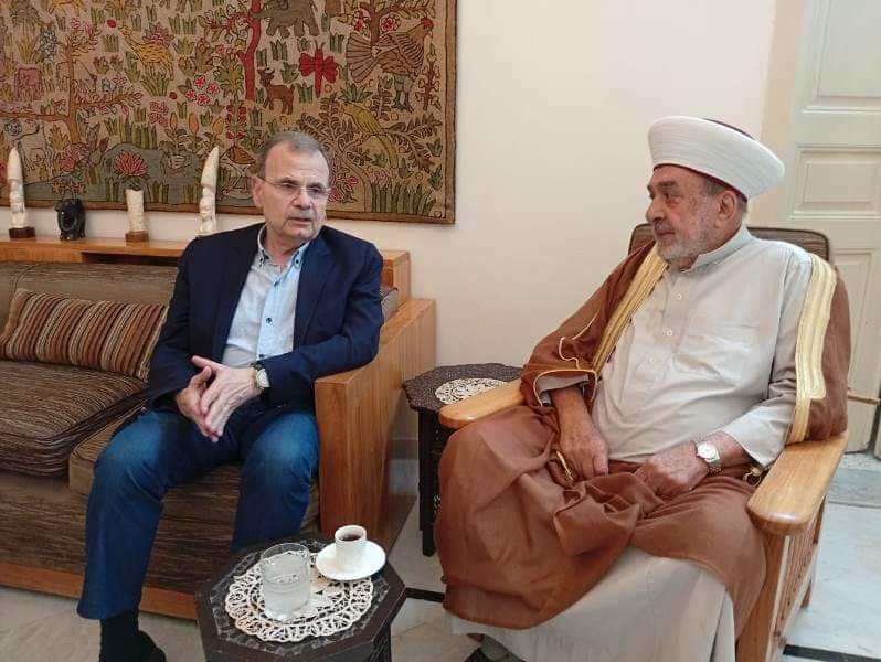 البزري والمفتي سوسان يُطالبان الدولة بتأمين مزيدٍ من المساعدات لصيدا وضيوفها