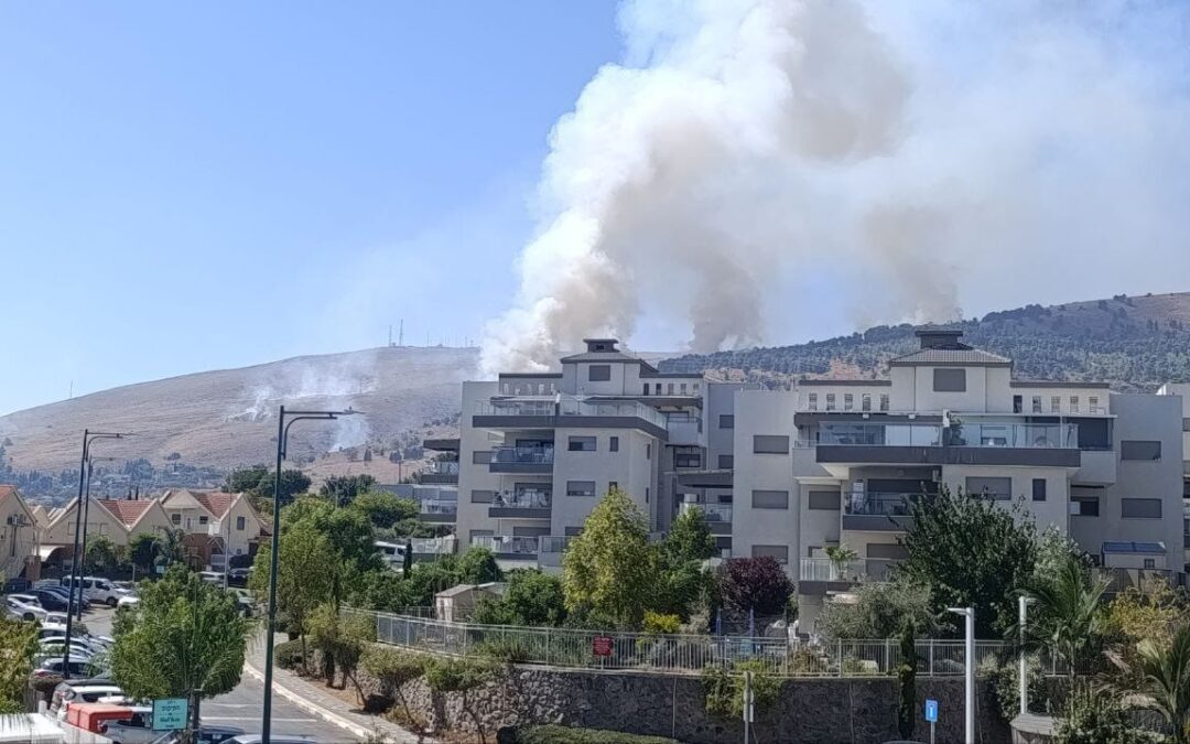 صواريخ الحزب تصل الى صفد