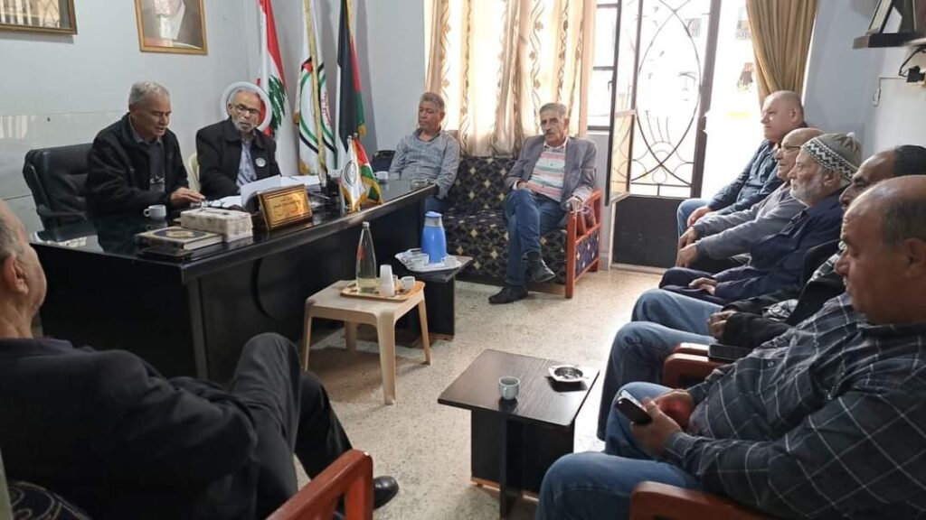 الفلسطينية في لبنان يبحث مع اتحاد نقابات عمال فلسطين- فرع لبنان العديد من القضايا النقابية إلى جانب مستجدات الأحداث