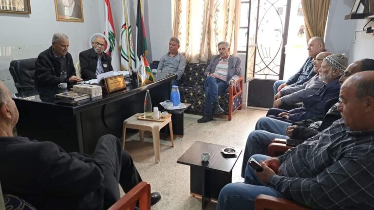 الفلسطينية في لبنان يبحث مع اتحاد نقابات عمال فلسطين- فرع لبنان العديد من القضايا النقابية إلى جانب مستجدات الأحداث
