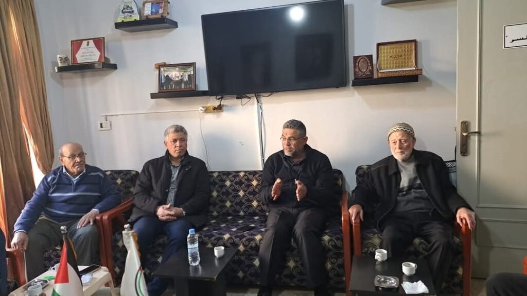 لقاء نقابي بين اتحاد نقابات عمَّال فلسطين-فرع لبنان ورئيس اتحاد الوفاء لنقابات العمال والمستخدمين في لبنان