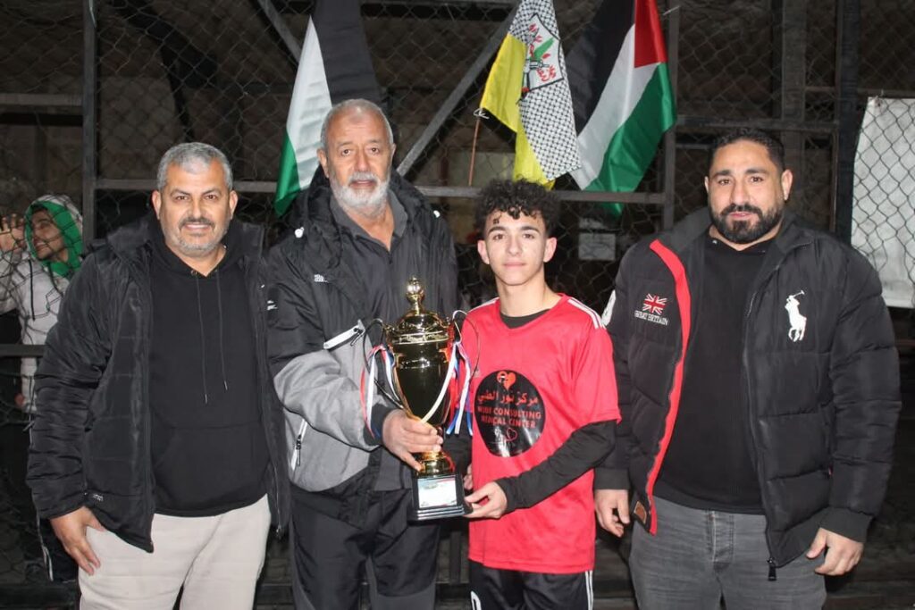 شباب نادي الأخوة بطل كأس الشhيد القائد سعد صايل