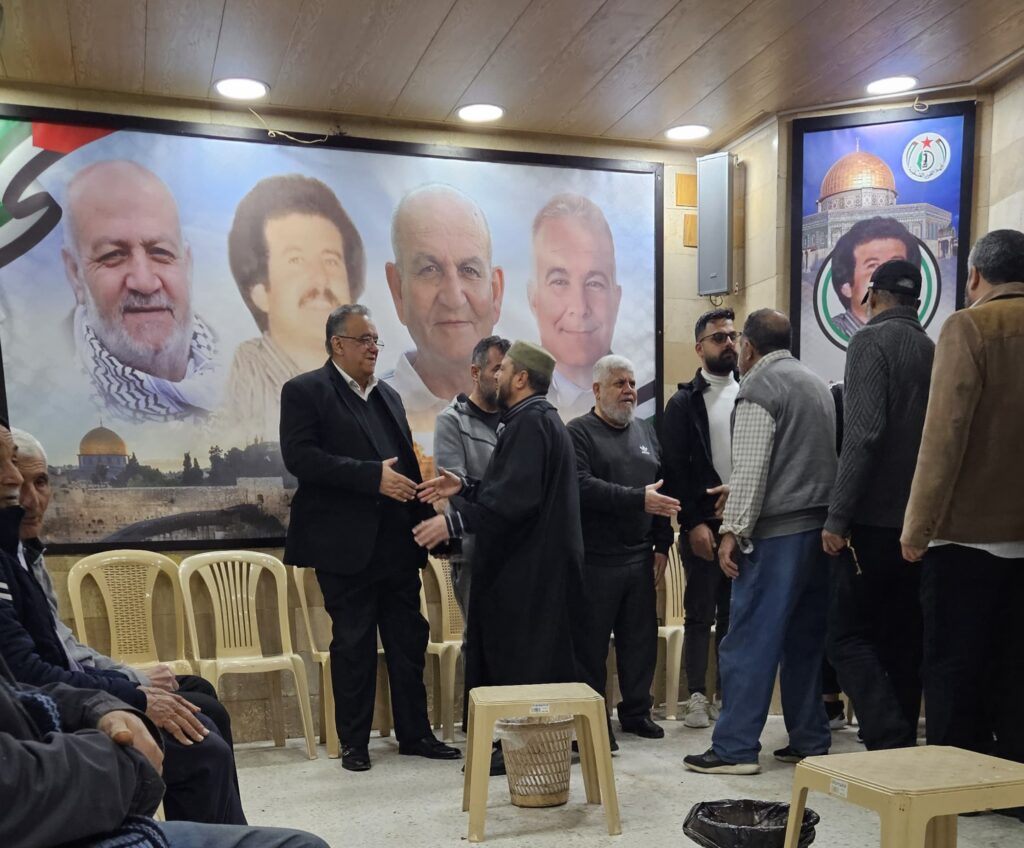 صفدية يقدم واجب العزاء بالمرحوم احمد زيدان ممثلا معالي السيدة بهية الحريري