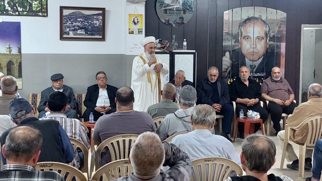 ممثلا معالي السيدة الحريري .. صفدية يعزي بالمرحوم وليد منصور