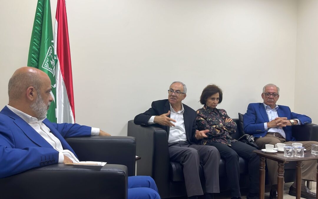 تجمع المؤسسات الاهلية يتابع جولته في صيدا.