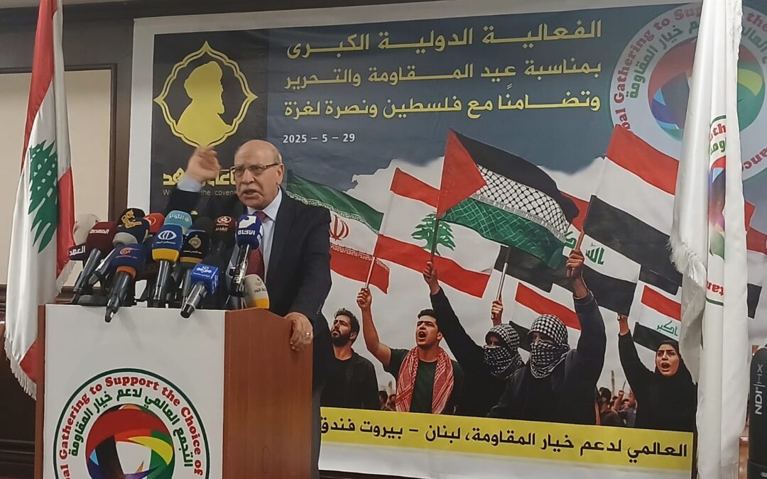 فيصل :المقاومة هي العامل الحاسم لإنهاء الاحتلال وتحرير الأرض، وإنجاز الحقوق الوطنية في العودة وتقرير المصير والدولة المستقلة وعاصمتها القدس.