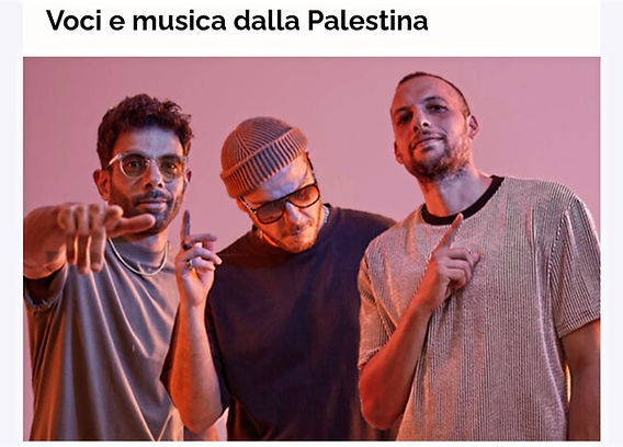 أصوات وموسيقى من فلسطين في مهرجان رافينا