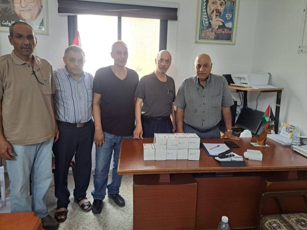 اللجنة الشعبية في مخيم البرج الشمالي تتسلّم أدوية لمرضى التلاسيميا بدعم من جمعية المخيم في ألمانيا