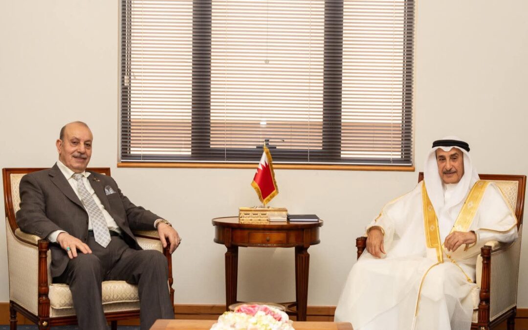 الشيخ خالد بن عبد الله يلتقي السفير الفلسطيني.. ويؤكد: ترسيخ دعائم التعاون مع دولة فلسطين انطلاقاً من الوشائج الأخوية الوثيقة التي تجمع البلدين