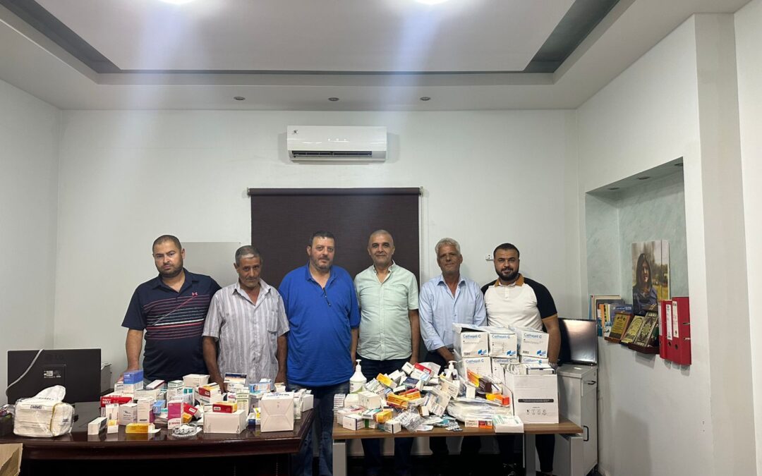 ضمن سلسلة اللقاءات ا بين مؤسسات منظمة التحرير الفلسطينية “اتحاد نقابات عمال فلسطين – فرع لبنان” يزور جمعية الهلال الأحمر الفلسطيني في صور