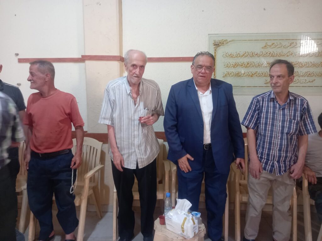 السيد وليد صفديه ممثلا معالي السيده بهيه الحريري