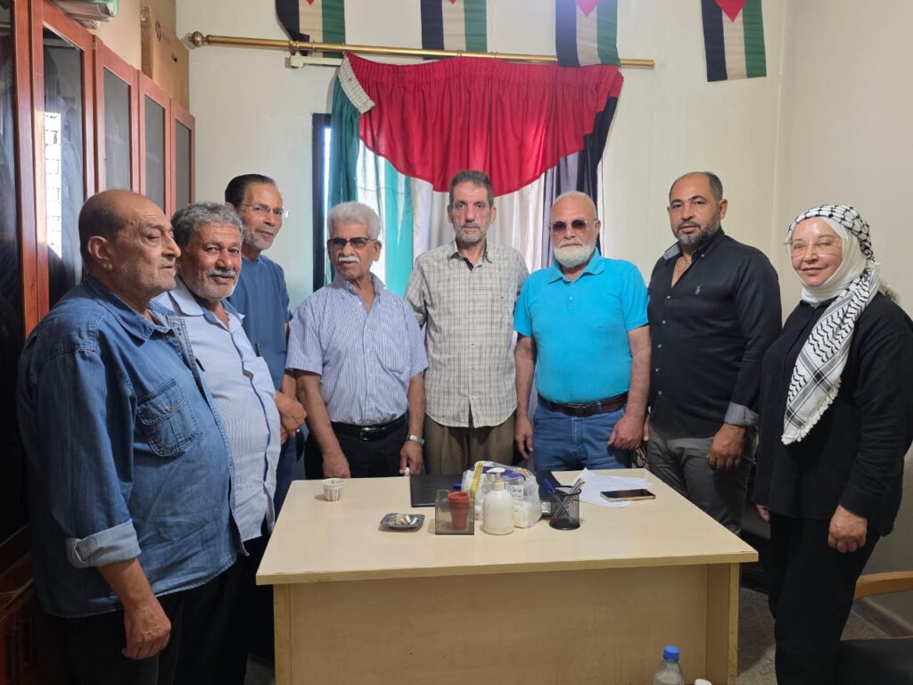 أبو حسام حجاج يتسلّم مهام أمانة سر اللجنة الشعبية في عين الحلوة