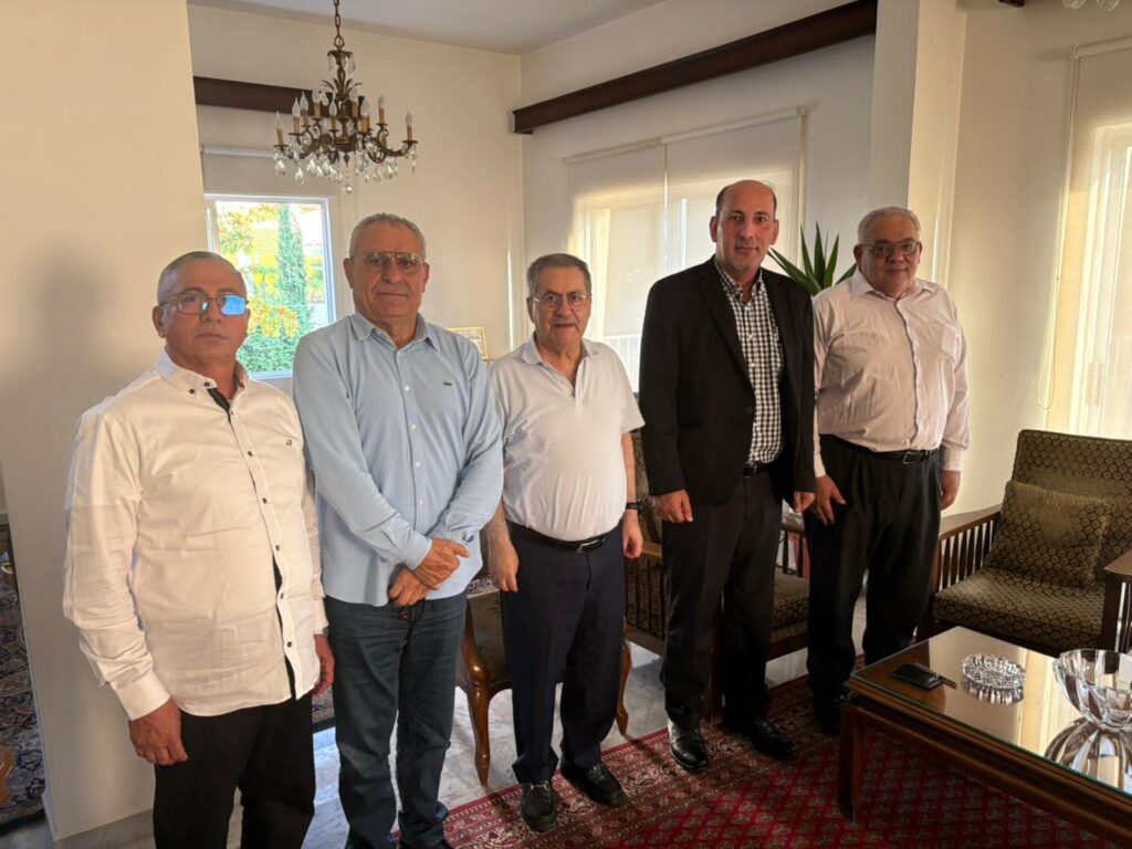 الجبهة الديمقراطية تلتقي النائب اللبناني الدكتور ميشال موسى وتبحث معه تطورات العدوان الاسرائيلي وحرب الابادة على شعبنا وأوضاع اللاجئين الفلسطينيين في لبنان