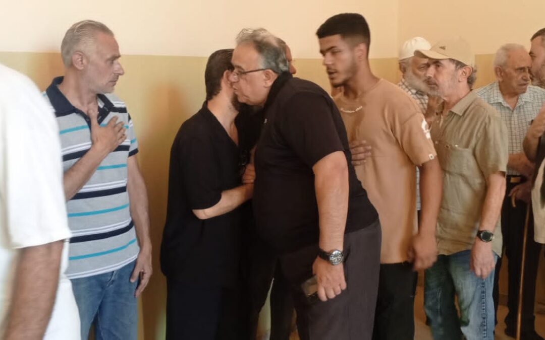 صفدية ممثلاً السيدة الحريري قدّم واجب العزاء في صيدا ومخيماتها