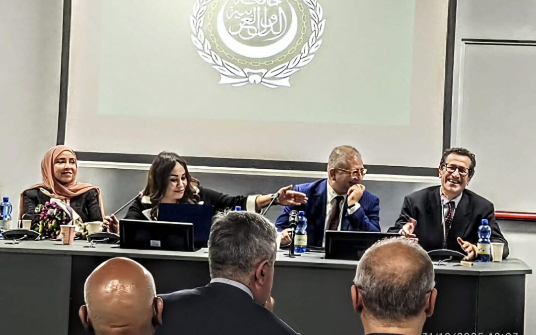 الاحتفال بالذكرى الثمانين لتأسيس جامعة الدول العربية في العاصمة روما. حضور دبلوماسي رفيع وتكريم خاص للزميل طلال خريس والدكتورة نجاة شعبان عقيلة