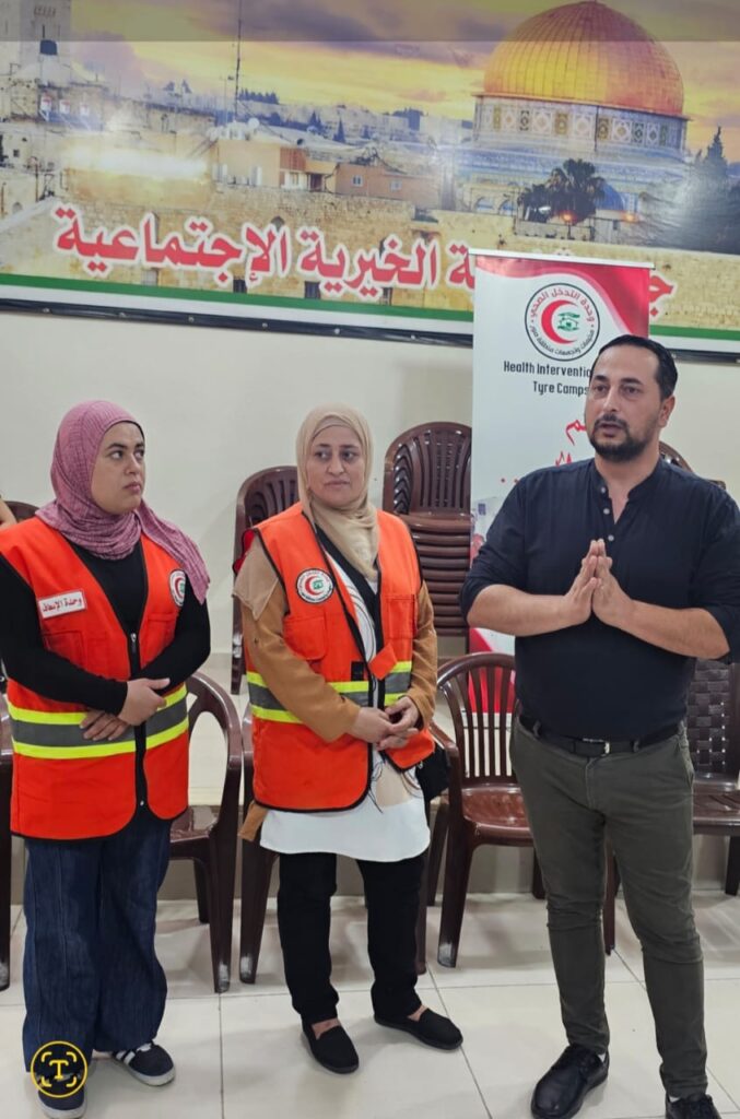 محاضرة توعوية ودعم طبي لمرضى الثلاسيميا والمنجلية في مخيم البرج الشمالي
