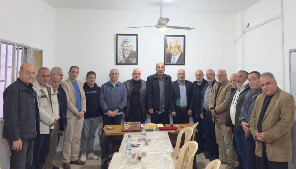 قيادة الجبهة الديمقراطية في لبنان تجول في مخيم عين الحلوة وتلتقي قيادة منظمة التحرير وقوى التحالف والقوى الإسلامية