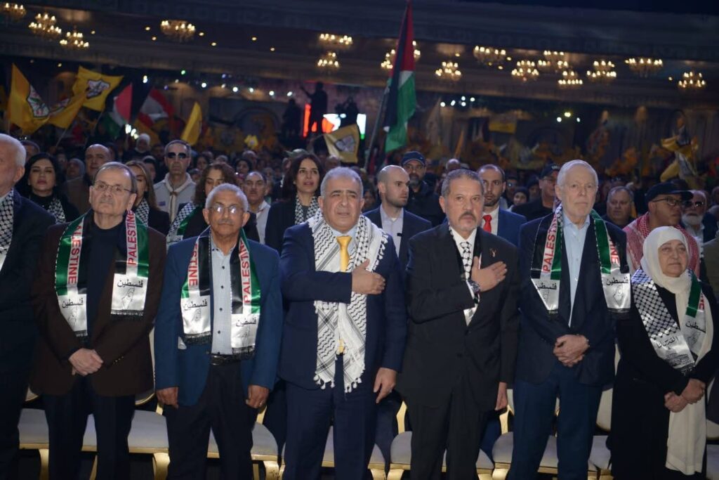 خمسة عشر ألف فلسطيني في صيدا يحيون انطلاقة فتح الـ61: الأسعد يؤكد شرعية المنظمة وحماية الأونروا ووحدة المصير