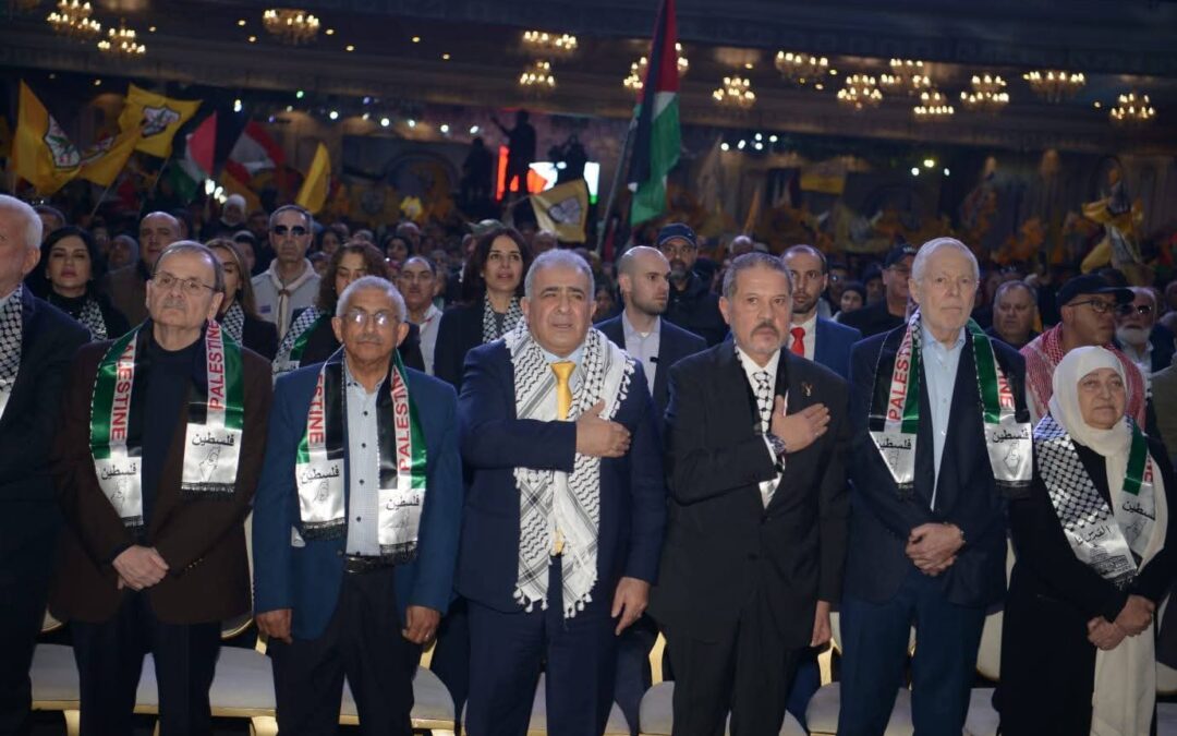 خمسة عشر ألف فلسطيني في صيدا يحيون انطلاقة فتح الـ61: الأسعد يؤكد شرعية المنظمة وحماية الأونروا ووحدة المصير