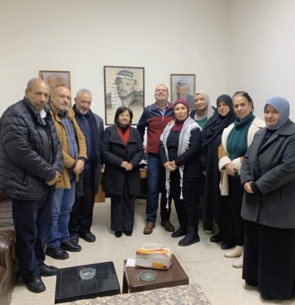 آمنة جبريل تلتقي وفد التجمّع الوطني لأسر الشهداء والجرحى والأسرى وتؤكد: حقوقهم التزام وطني يحفظ الكرامة الوطنية