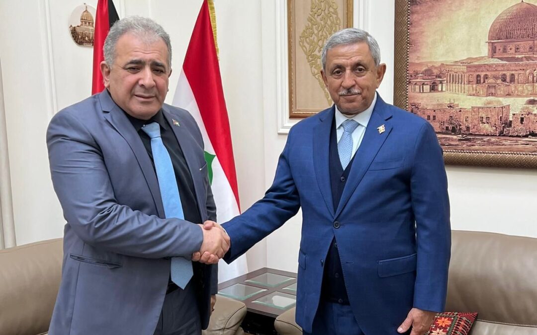 السفير الاسعد يستقبل السفير اليمني في لبنان