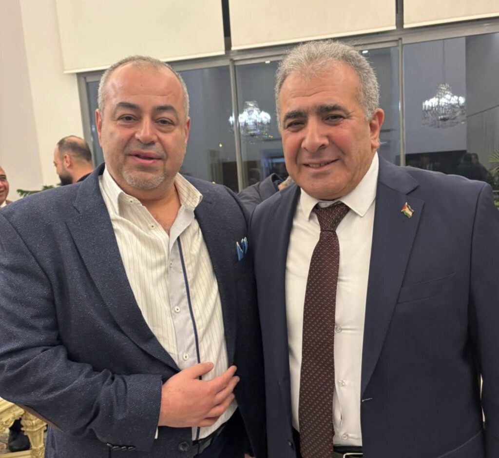 السفير محمد الأسعد يستقبل رئيس مجموعة معطي غروب بحضور ياسر عباس