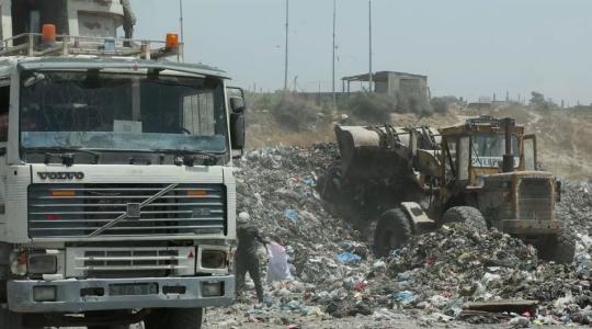 بلدية غزة: نقص الآليات يفاقم أزمة النفايات في المدينة