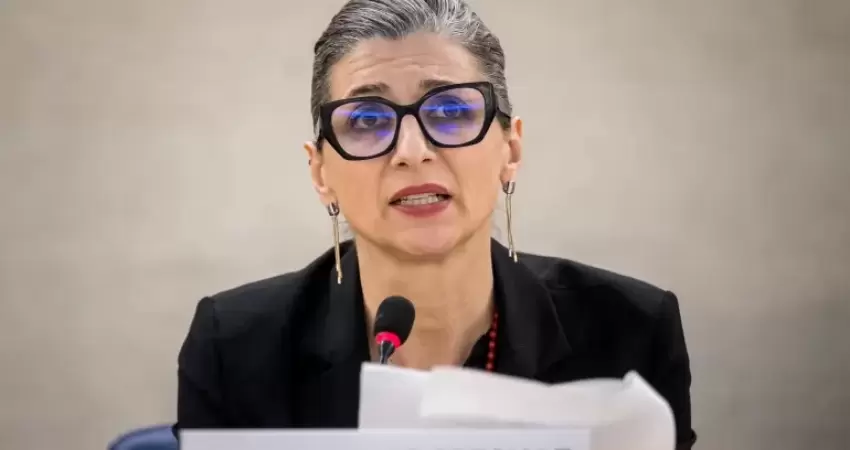 فرنسا تهاجم المقررة الأممية فرانشيسكا ألبانيزي وتطالب باستقالتها 12 فبراير 2026 . الساعة