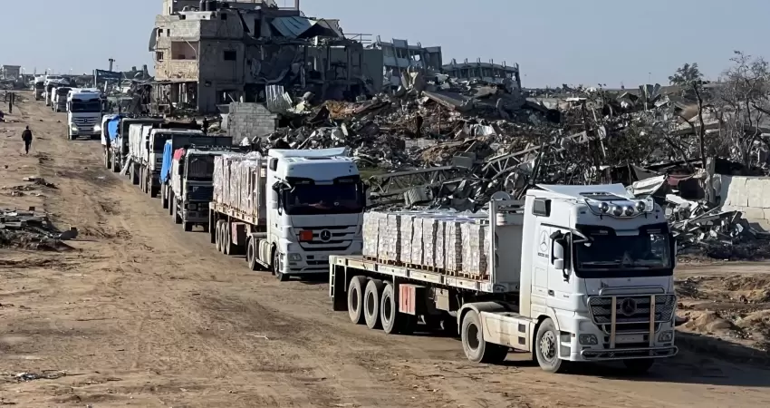 الأمم المتحدة: الاحتلال يواصل عرقلة دخول المساعدات لقطاع غزة 17 فبراير 20