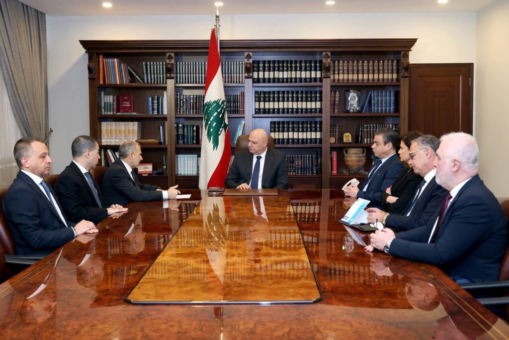 رئيس تكتل لبنان القوي  النائب جبران باسيل من قصر بعبدا: