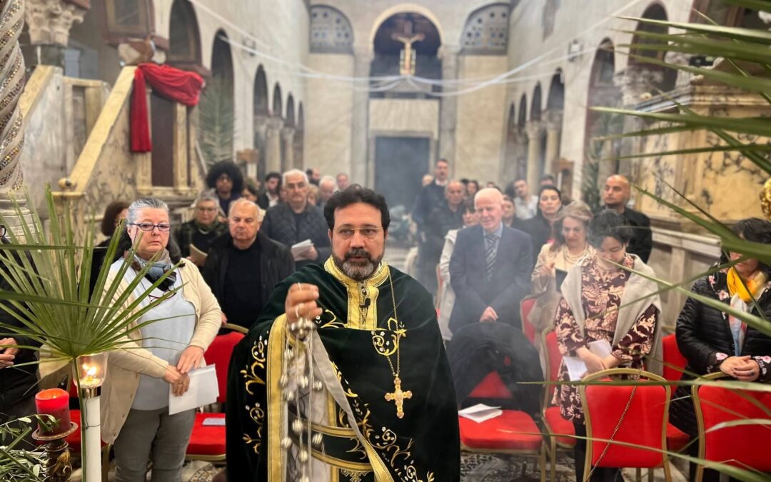 الجالية اللبنانية تحتفل بأحد الشعانين في روما