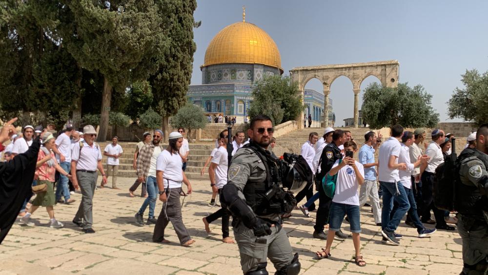 24 اقتحامًا للأقصى ومنع رفع الأذان 45 وقتًا في الإبراهيمي خلال شباط