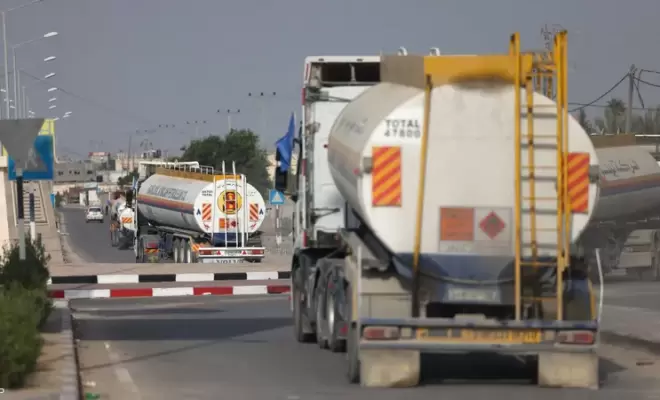 دخول 5 شاحنات غاز إلى غزة اليوم وتوزيعها على نحو 12 ألف مستفيد