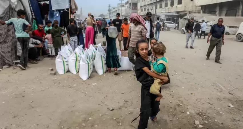 ازمة معيشية غير مسبوقة للغزيين نتيجة استمرار الحرب الايرانية